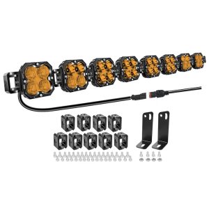 Willpower 52-Inch 240W Amber LED Work Light Bar